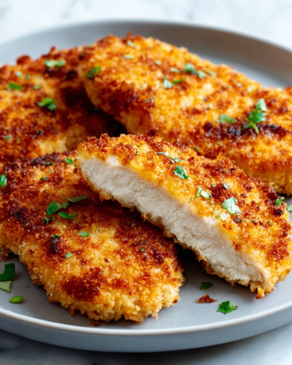Crispy Air Fryer Parmesan Crusted Chicken with Mayo Recipe
