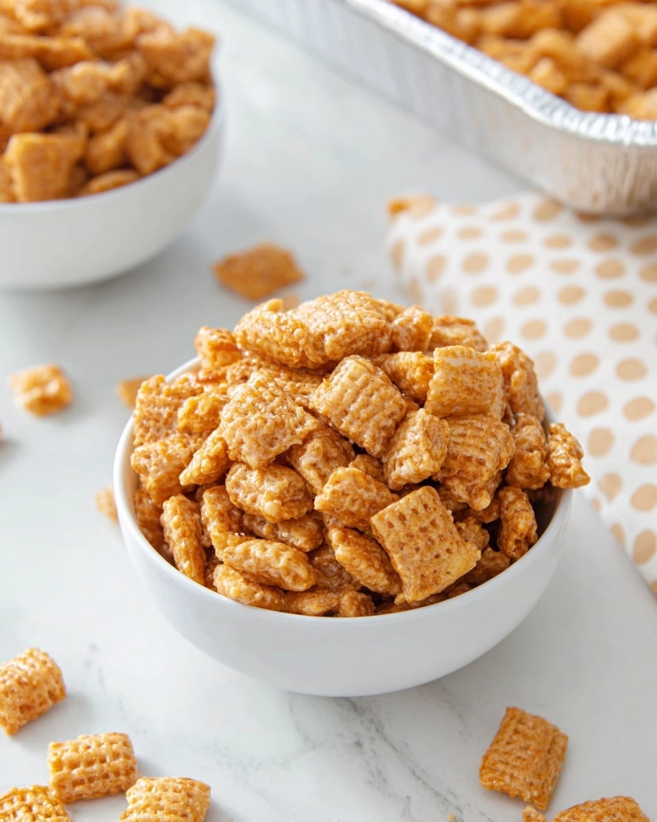 Caramel Crispix Snack Recipe