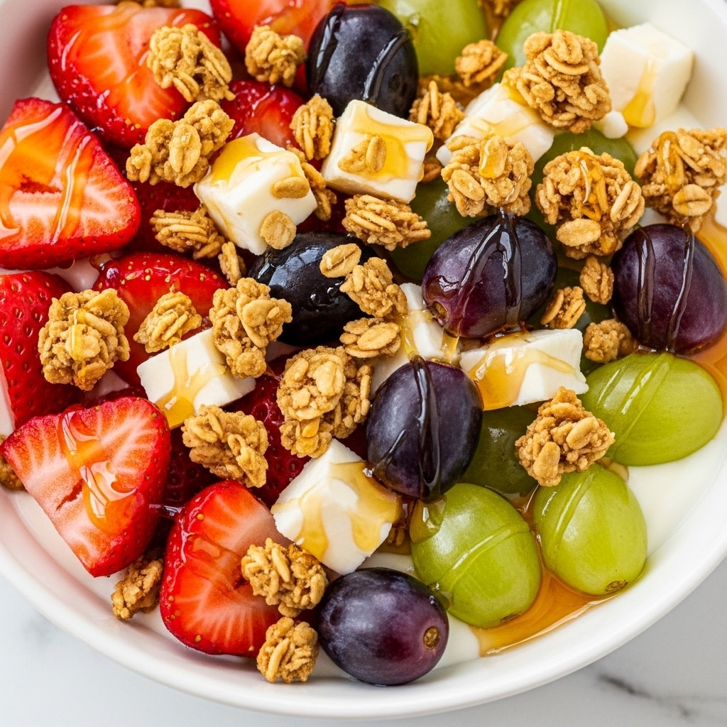 Caramel Crunch Cheesecake Fruit Salad Recipe