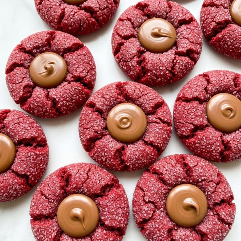 Hershey’s Red Velvet Blossom Cookies Recipe
