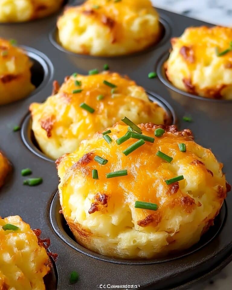 Cheesy Mashed Potato Puffs Recipe