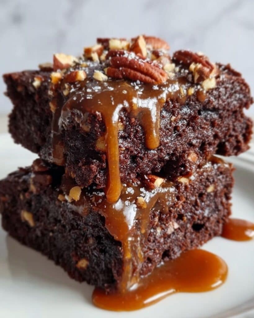 Turtle Earthquake Brownies Recipe
