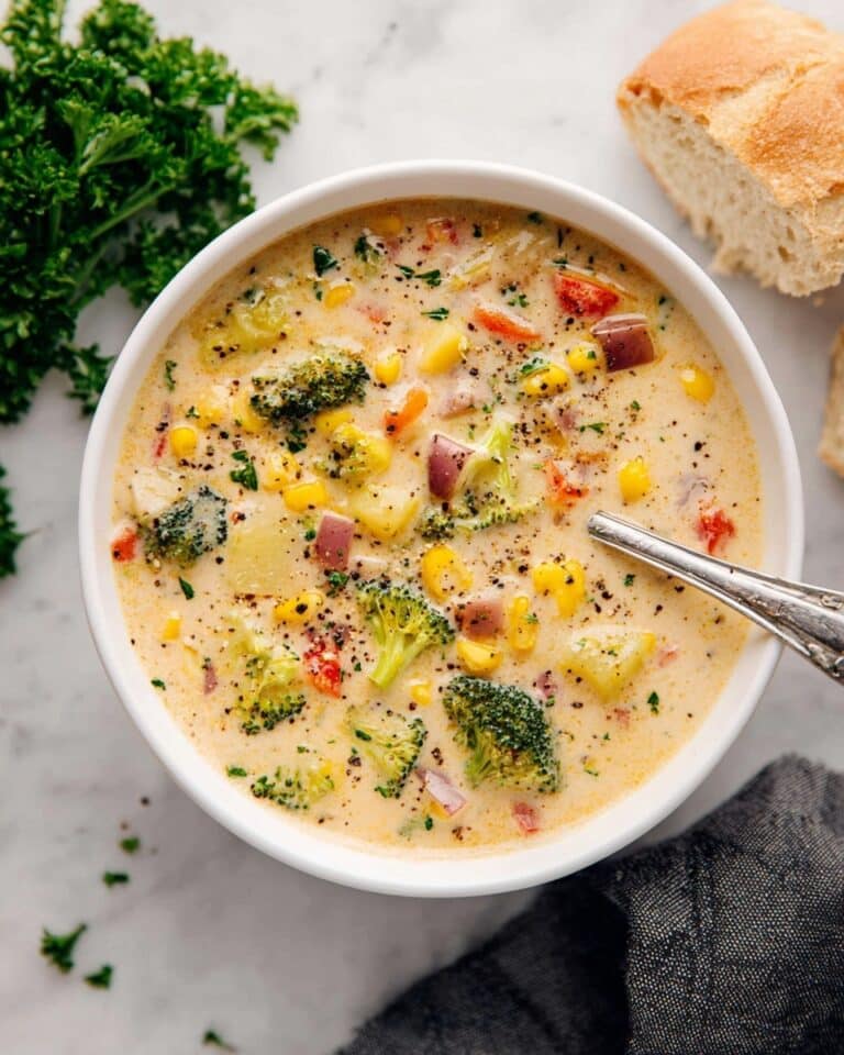 Creamy Vegetable Soup Recipe