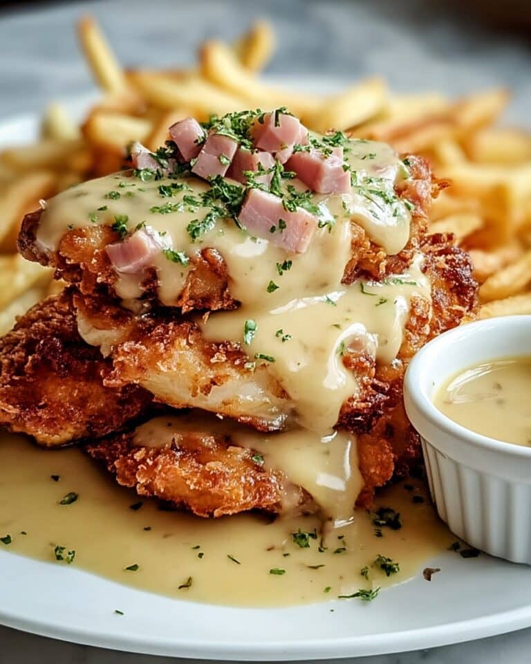 Savory Malibu Chicken with Creamy Mustard Sauce Recipe