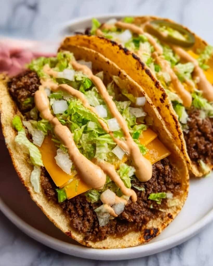 Smash Burger Tacos Recipe