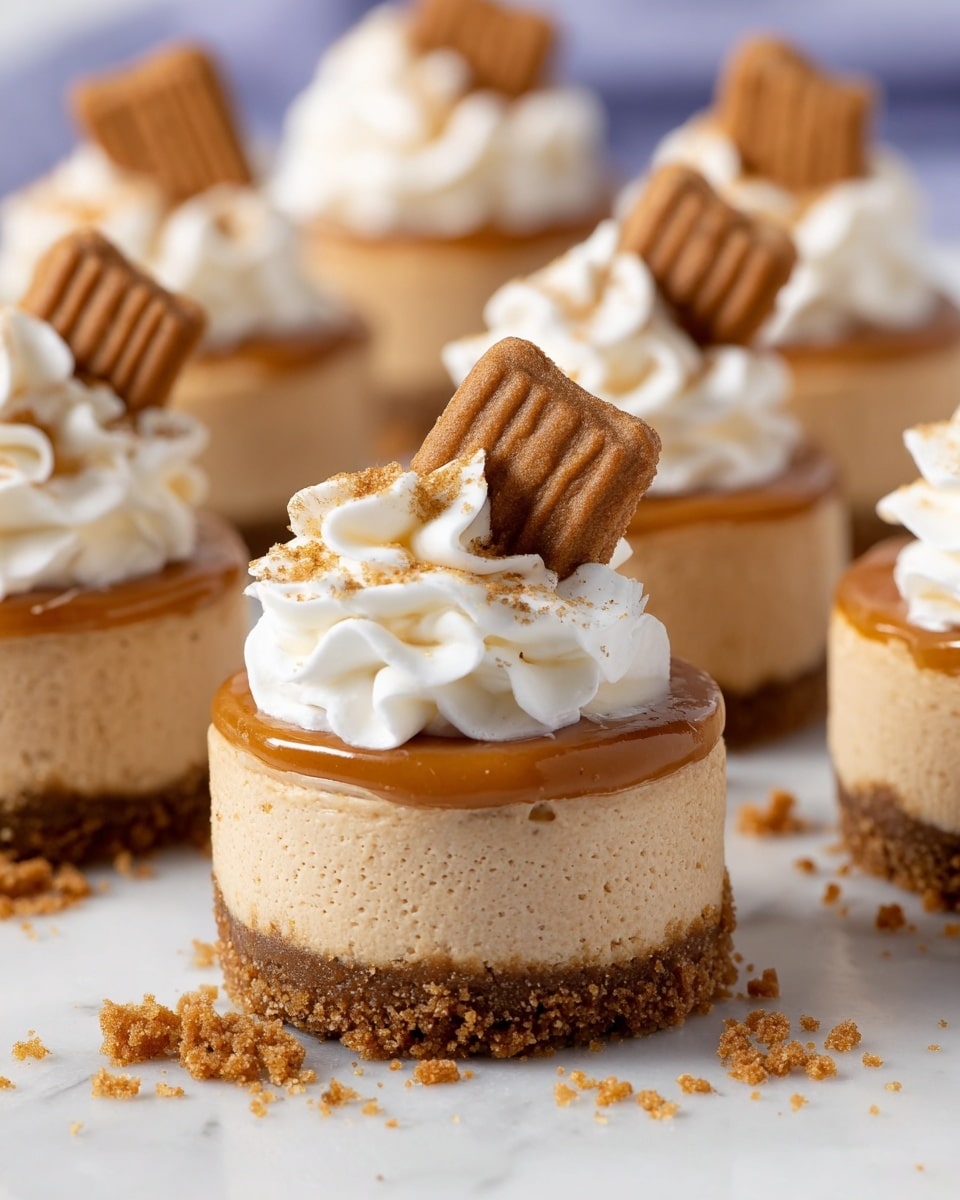 Mini Biscoff Cheesecakes Recipe
