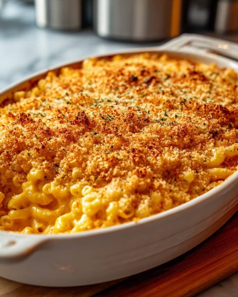 Easy Baked Mac and Cheese Recipe