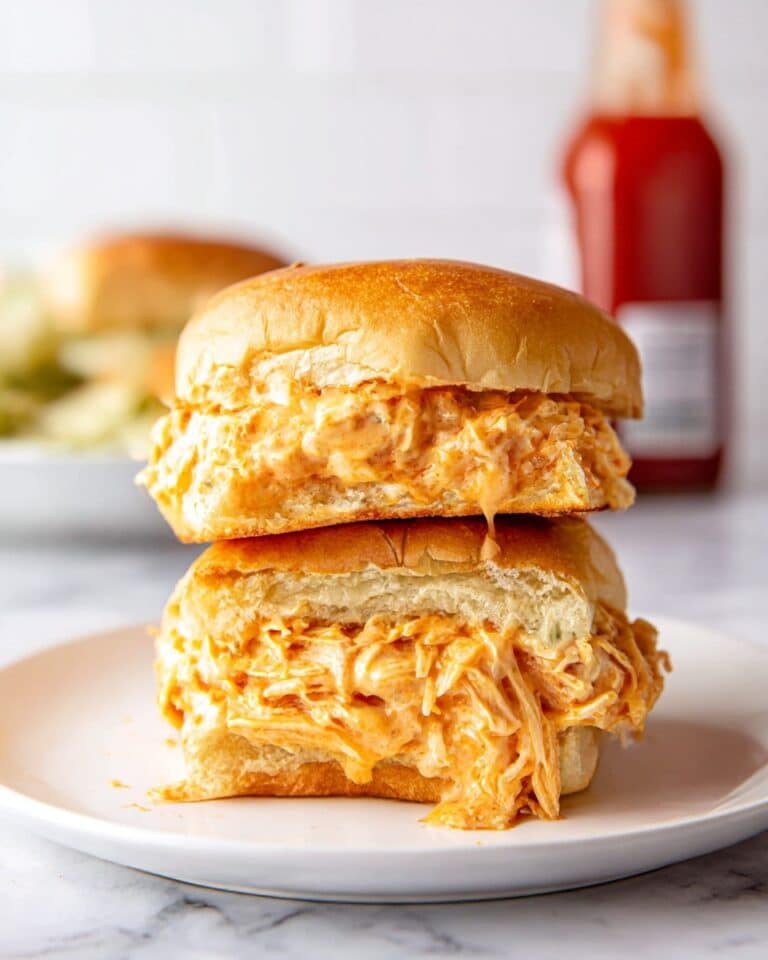 Easy Buffalo Chicken Sliders Recipe