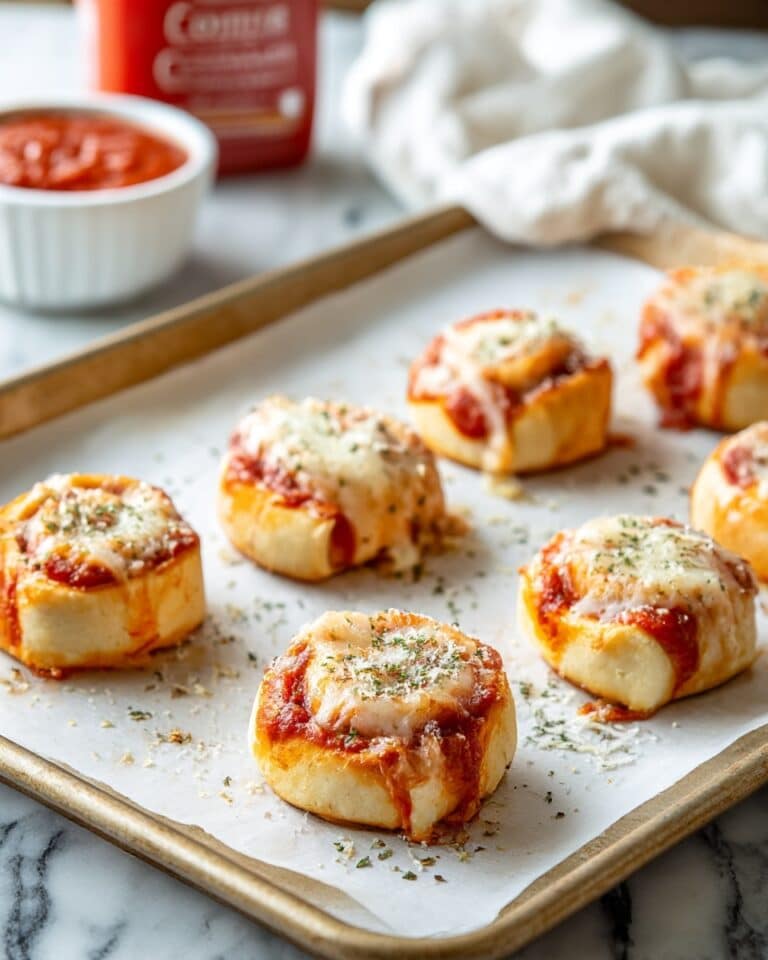 Low-Calorie Pizza Rolls (3-Ingredient Hack!) Recipe