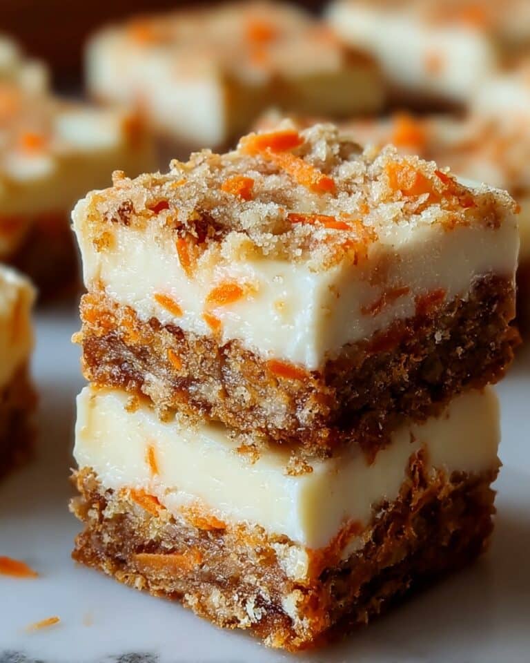 Irresistibly Indulgent Carrot Cake Cream Cheese Bars Recipe