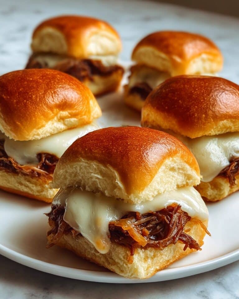 Philly Cheesesteak Sliders Recipe