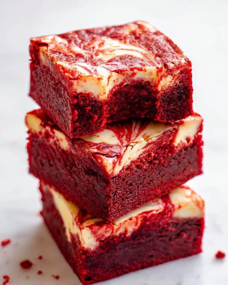 Red Velvet Cheesecake Brownies Recipe