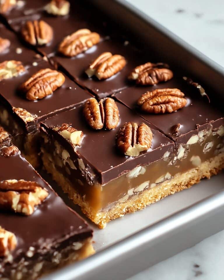 Decadent Turtle Bars Recipe