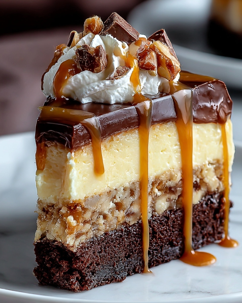 Caramel Toffee Cake Recipe