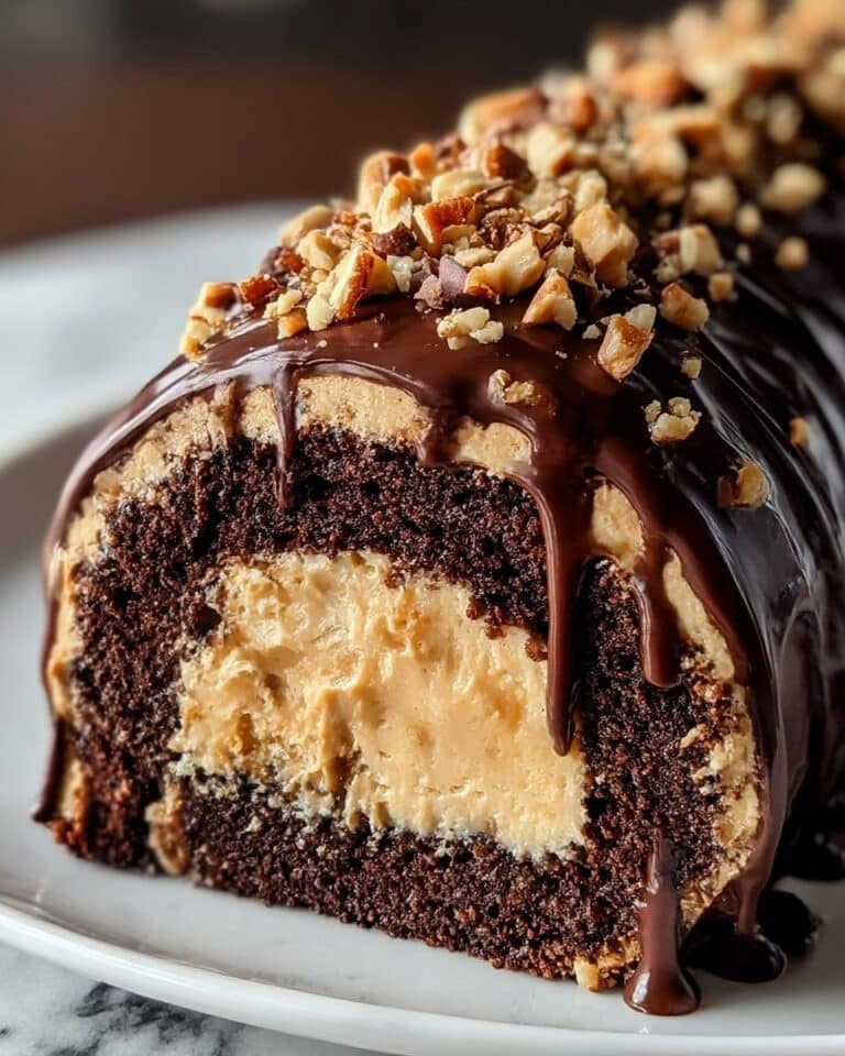 Irresistible Peanut Butter Cup Chocolate Roll Recipe