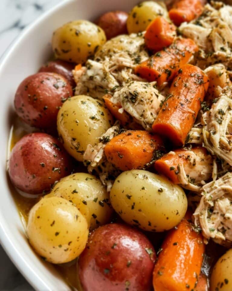 Garlic Butter Chicken Crockpot Recipe