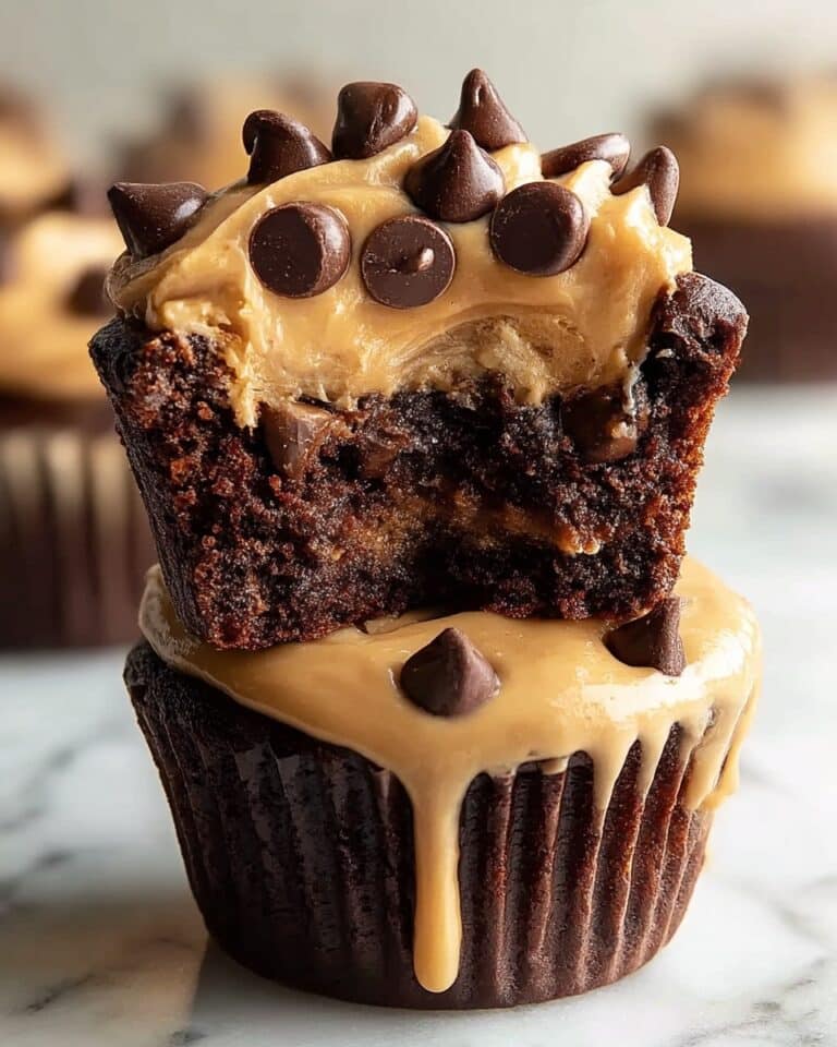 Peanut Butter Chocolate Brownie Cups Recipe