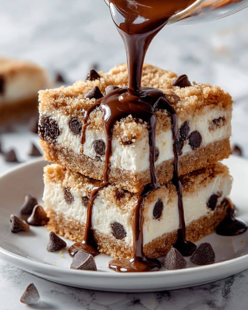 Chocolate Chip Cheesecake Bars Recipe