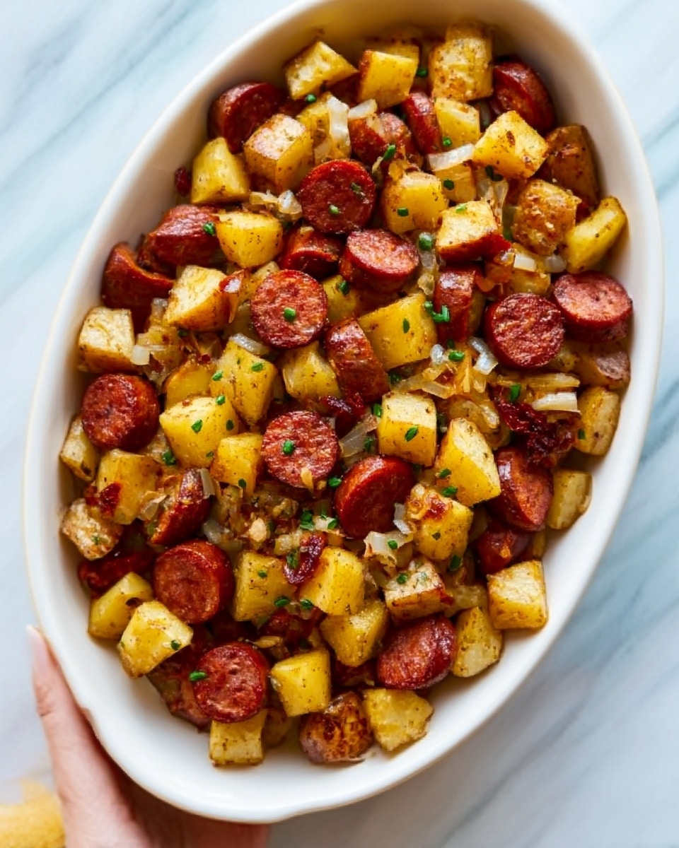Kielbasa and Potatoes Skillet Recipe