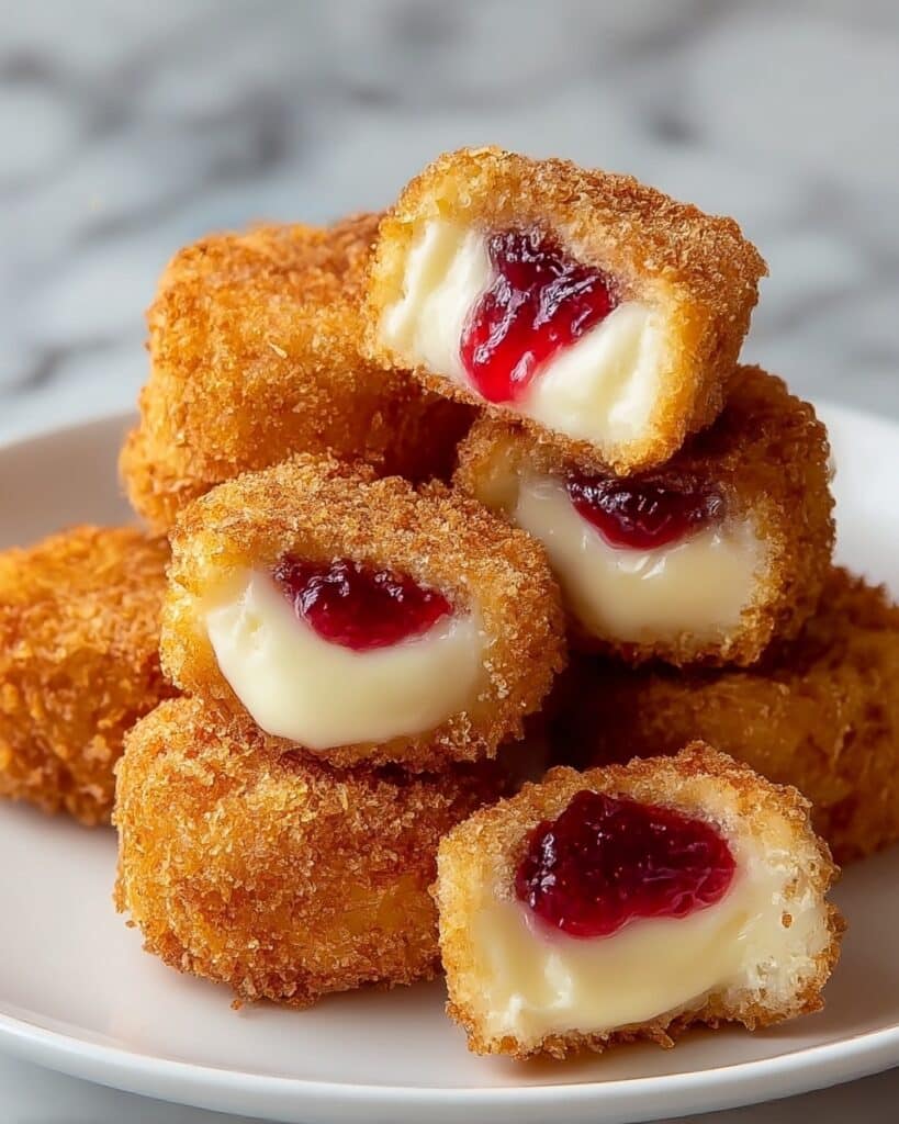 Strawberry Crunch Cheesecake Bites Recipe