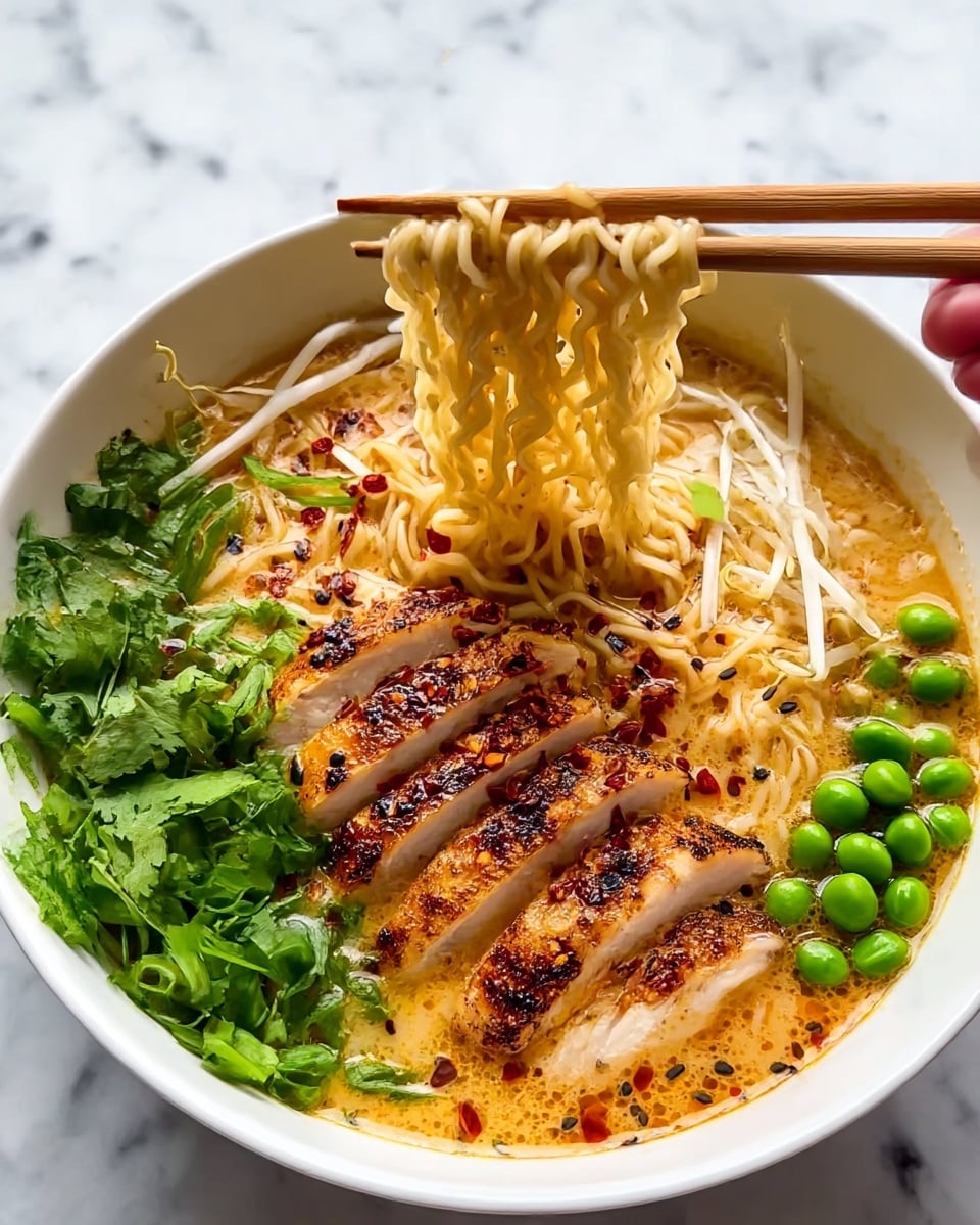 Creamy Marry Me Chicken Ramen Recipe