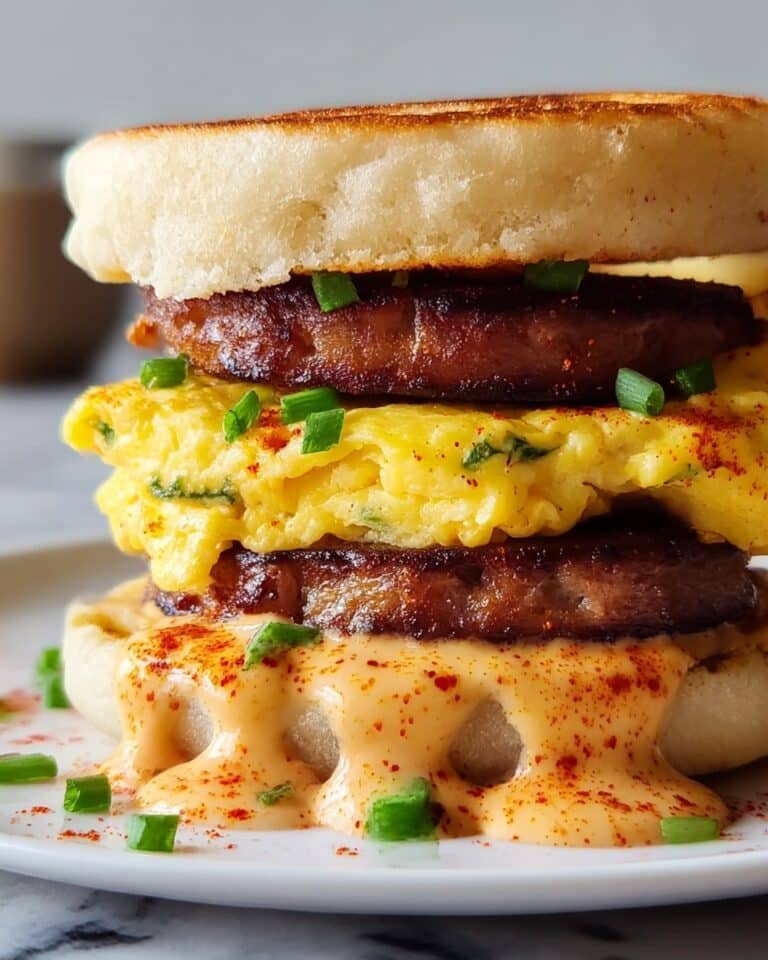 Spicy Chipotle Egg Breakfast Sandwiches Recipe