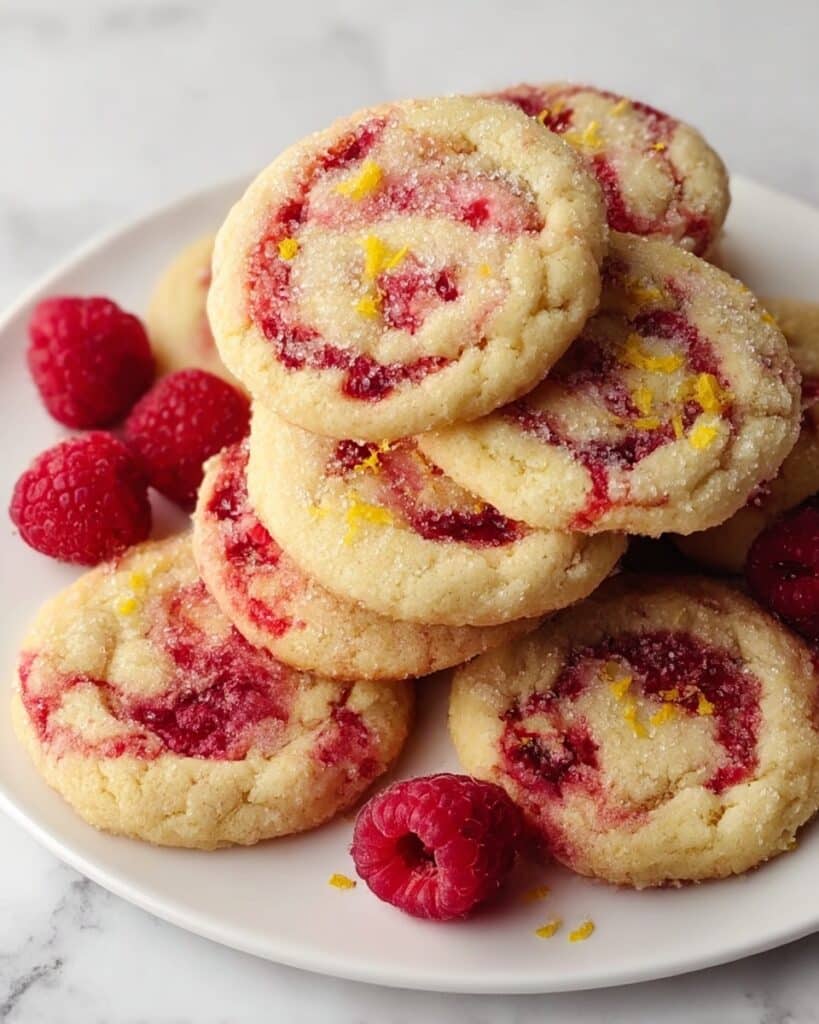 Lemon Raspberry Cookies Recipe