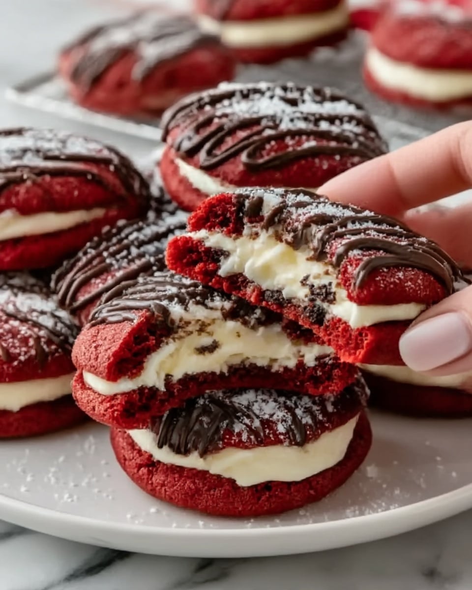 Delicious Red Velvet Oreo Cookies Recipe