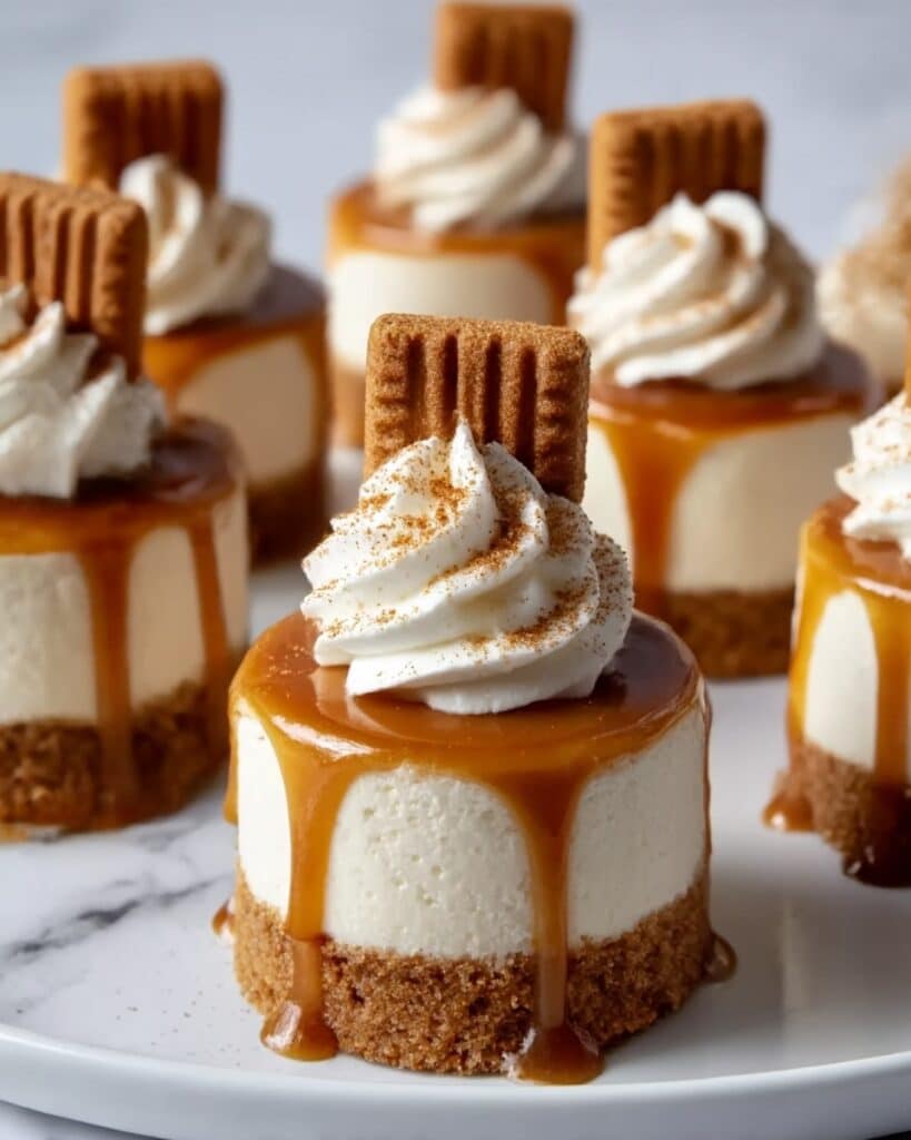 Mini Biscoff Cheesecakes Recipe