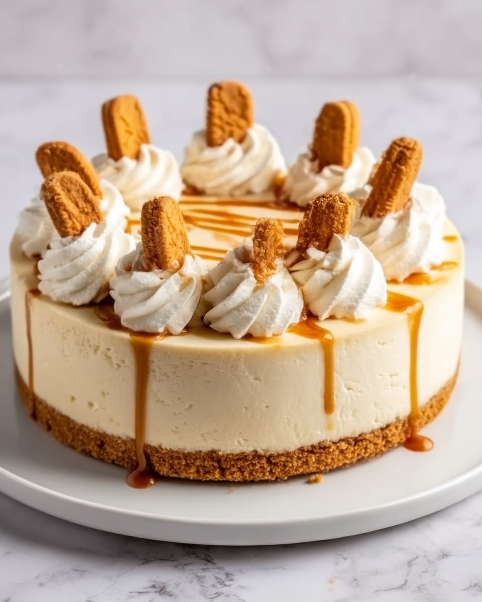 No-Bake Biscoff Cheesecake Recipe