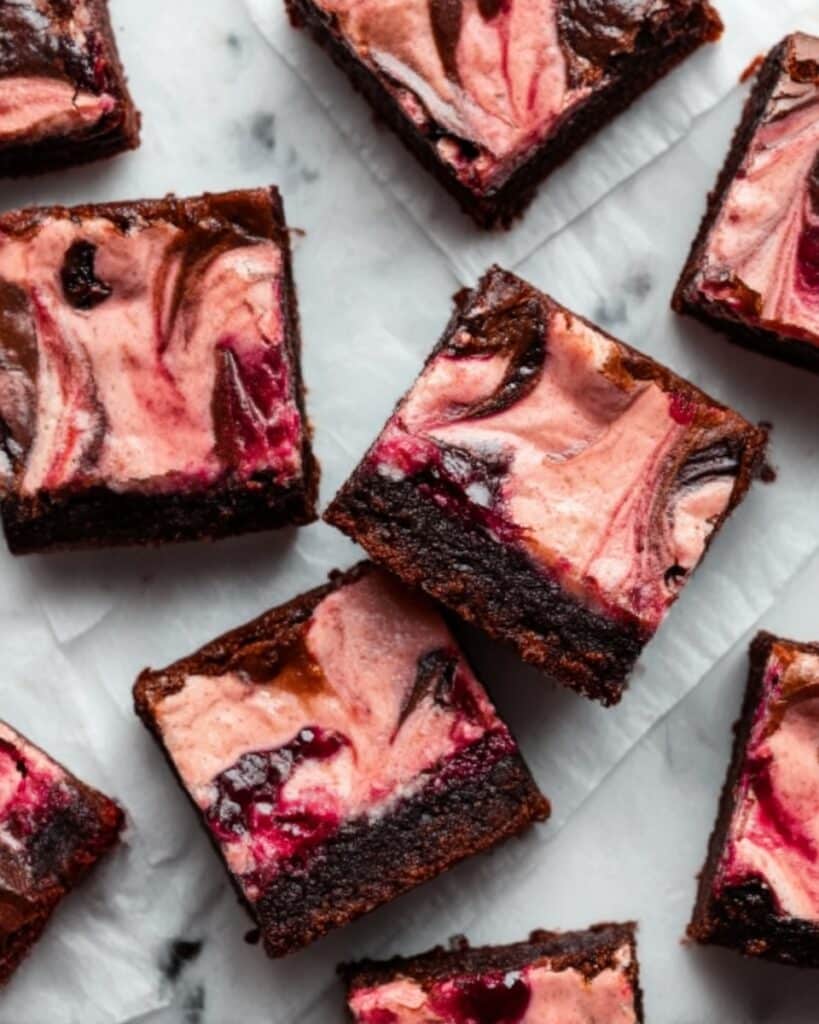 Raspberry Cheesecake Brownies Recipe
