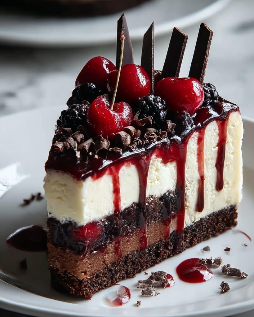 Black Forest Cheesecake Recipe