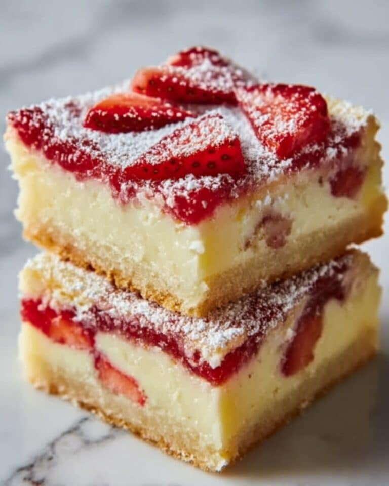 Strawberry Lemon Bars Recipe