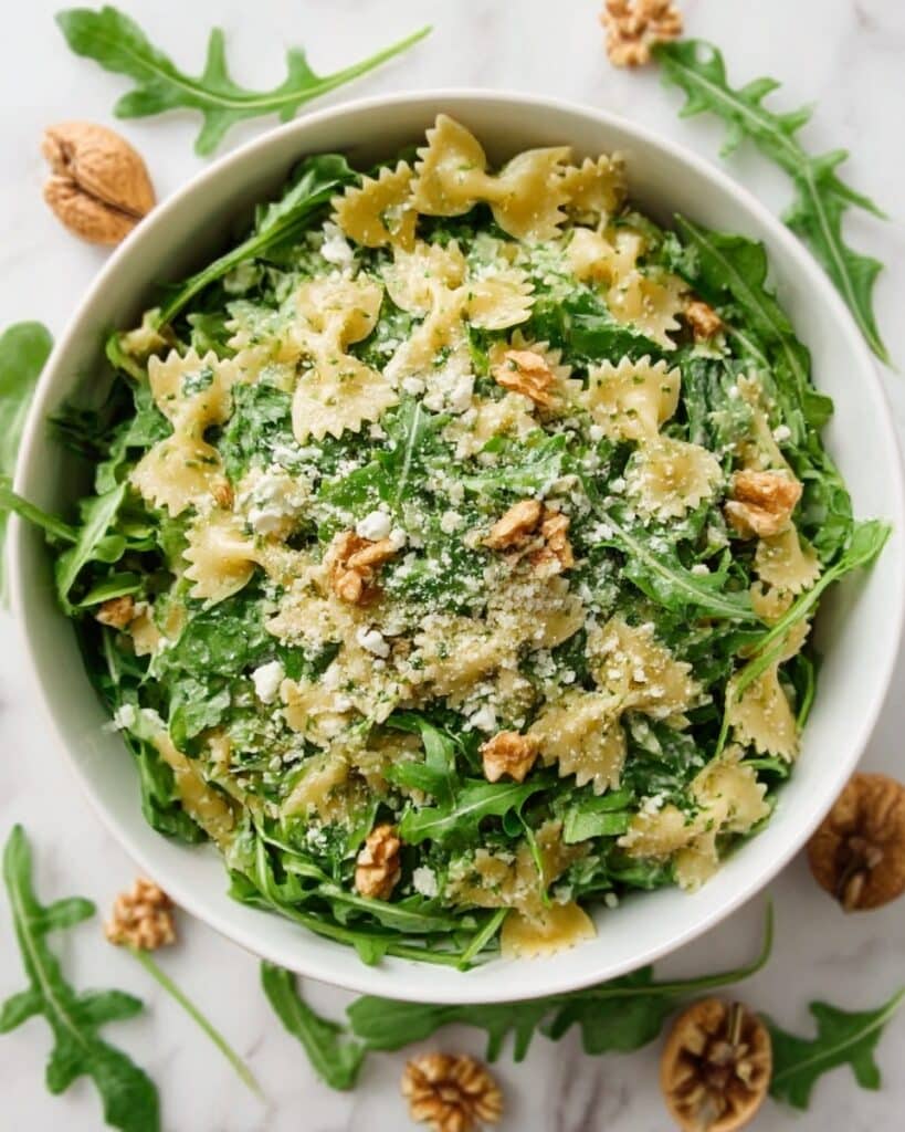 Lemon Arugula Pasta Salad Recipe