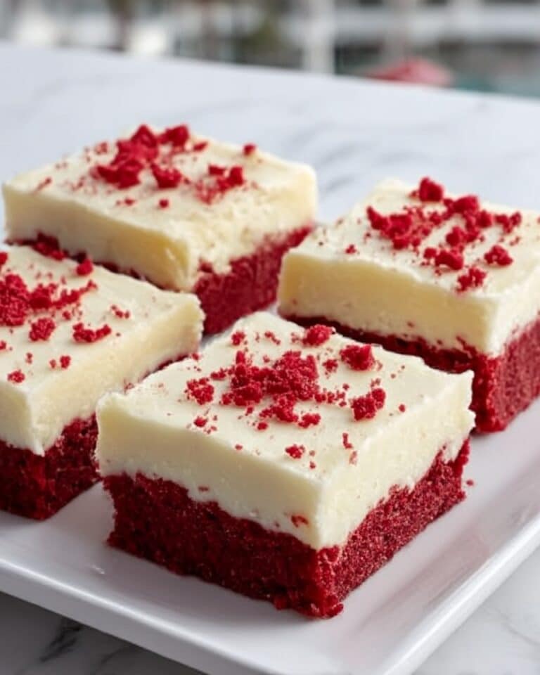 Red Velvet Cookie Bars Recipe