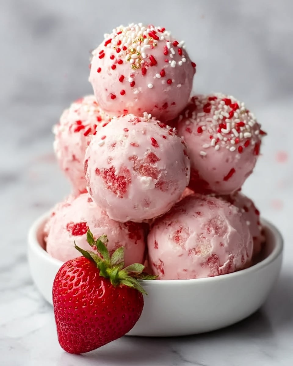 Strawberry Cheesecake Protein Balls Recipe