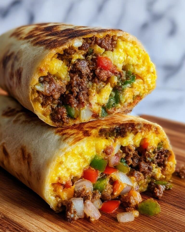 Cowboy Breakfast Burrito Recipe