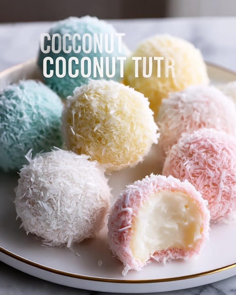 Easter Bunny Coconut Tails Recipe