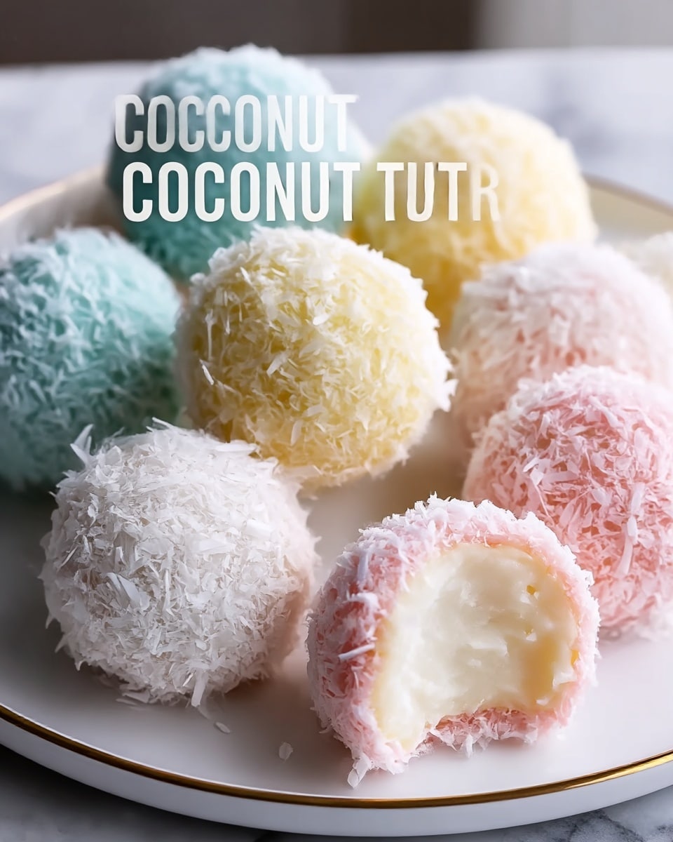 Easter Bunny Coconut Tails Recipe