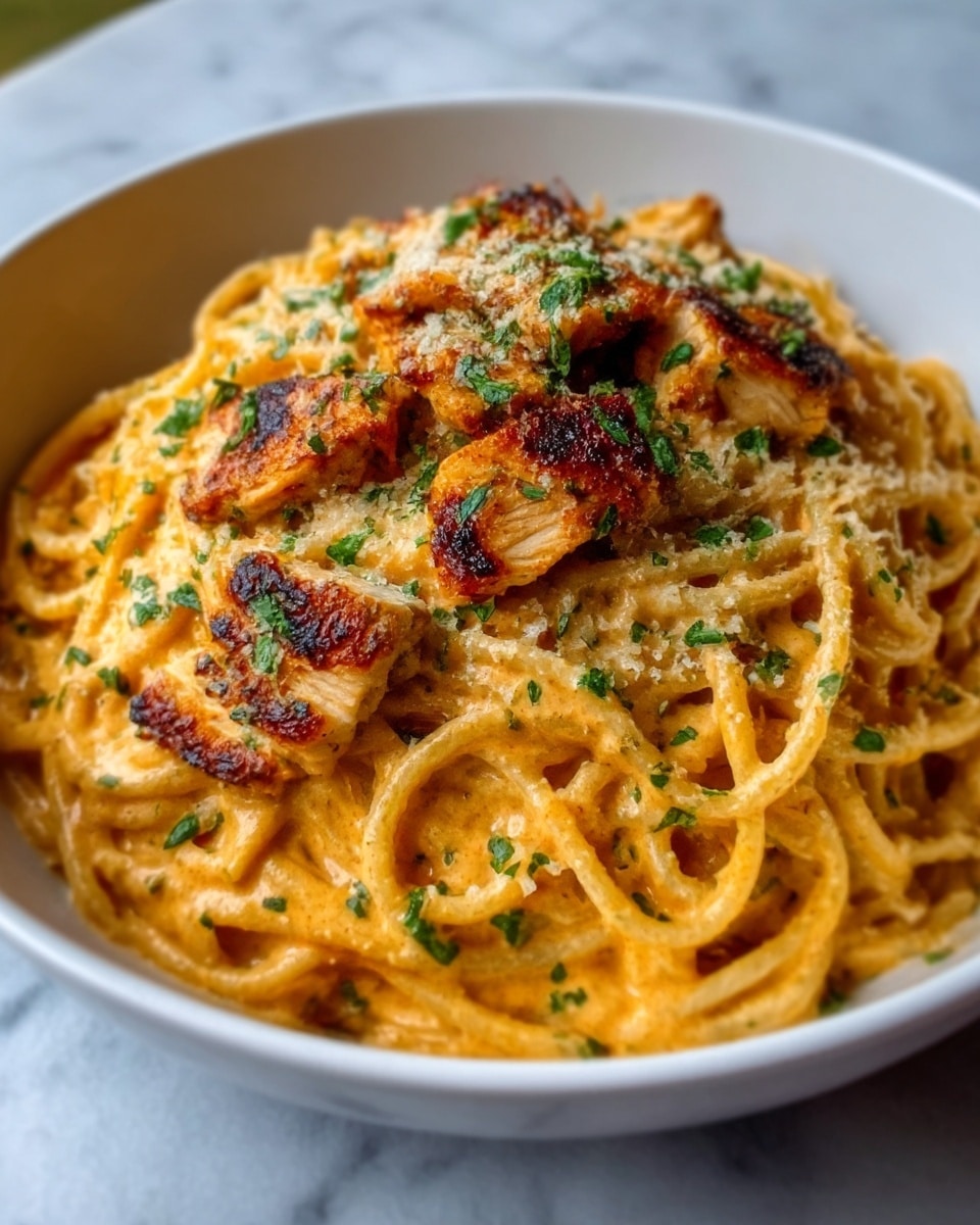 Cowboy Butter Chicken Linguine Recipe