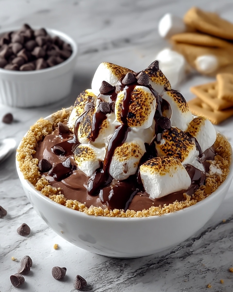 Double Chocolate Protein S’mores Bowl Recipe