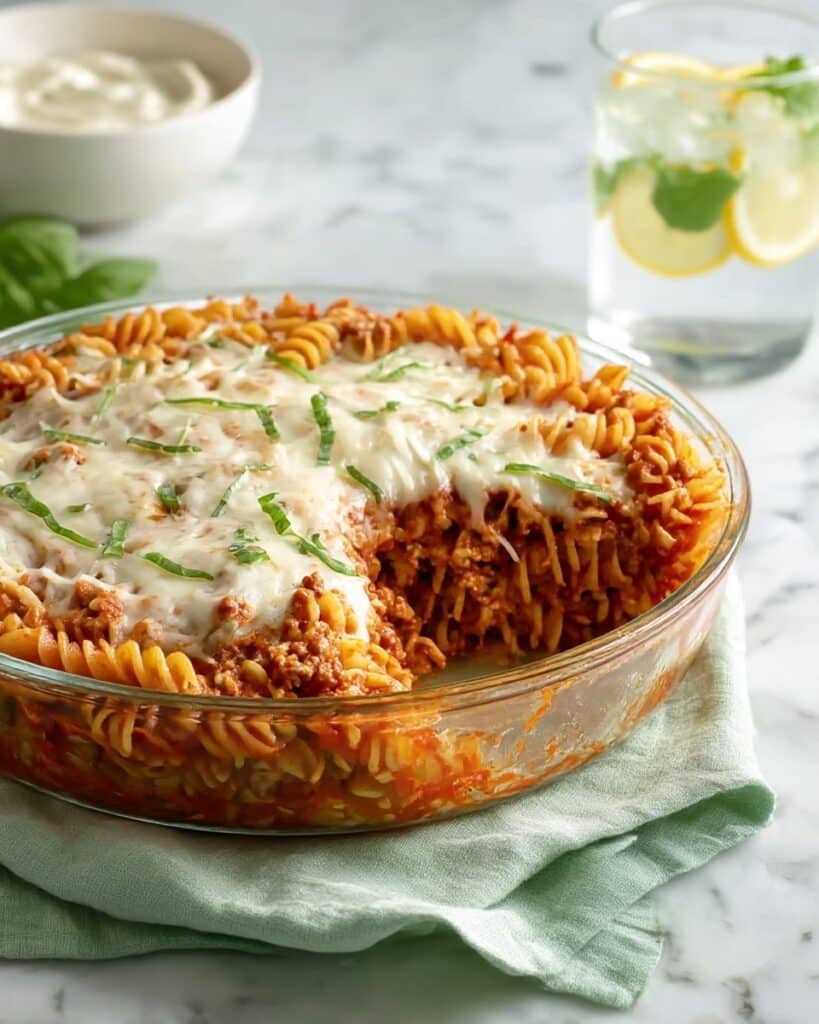 Comforting Ground Beef Pasta Bake Recipe