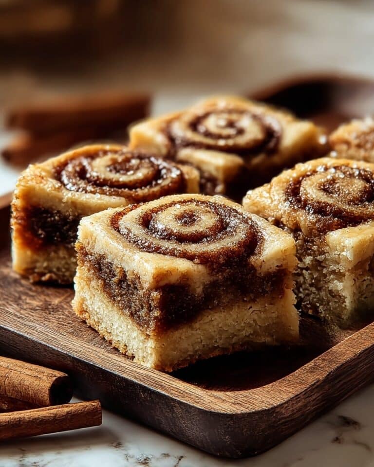 Irresistibly Chewy Cinnamon Swirl Snickerdoodle Blondies Recipe