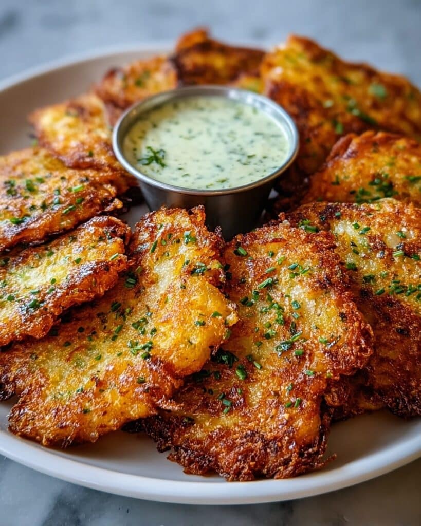 Garlic Parmesan Ranch Smash Chicken Recipe