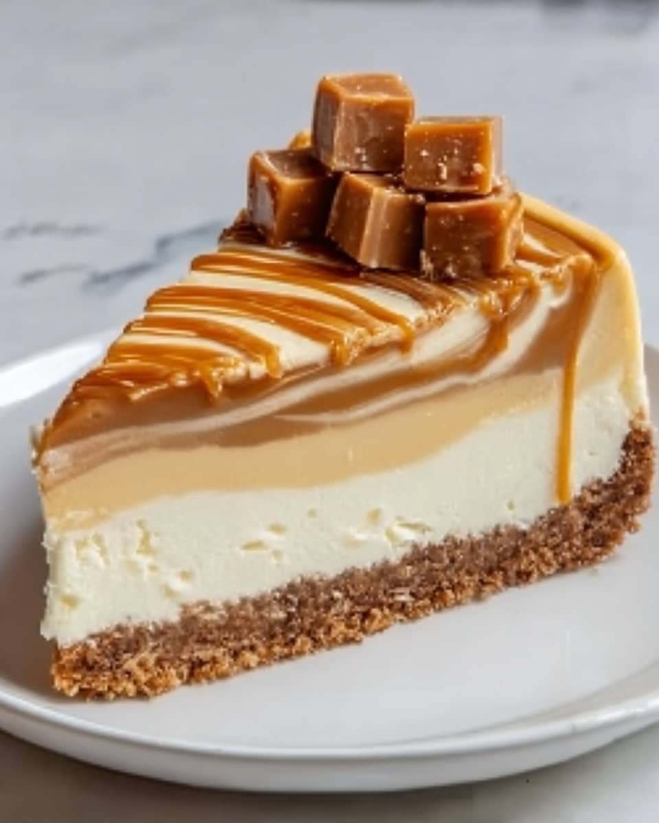 Caramel Swirl Cheesecake Recipe