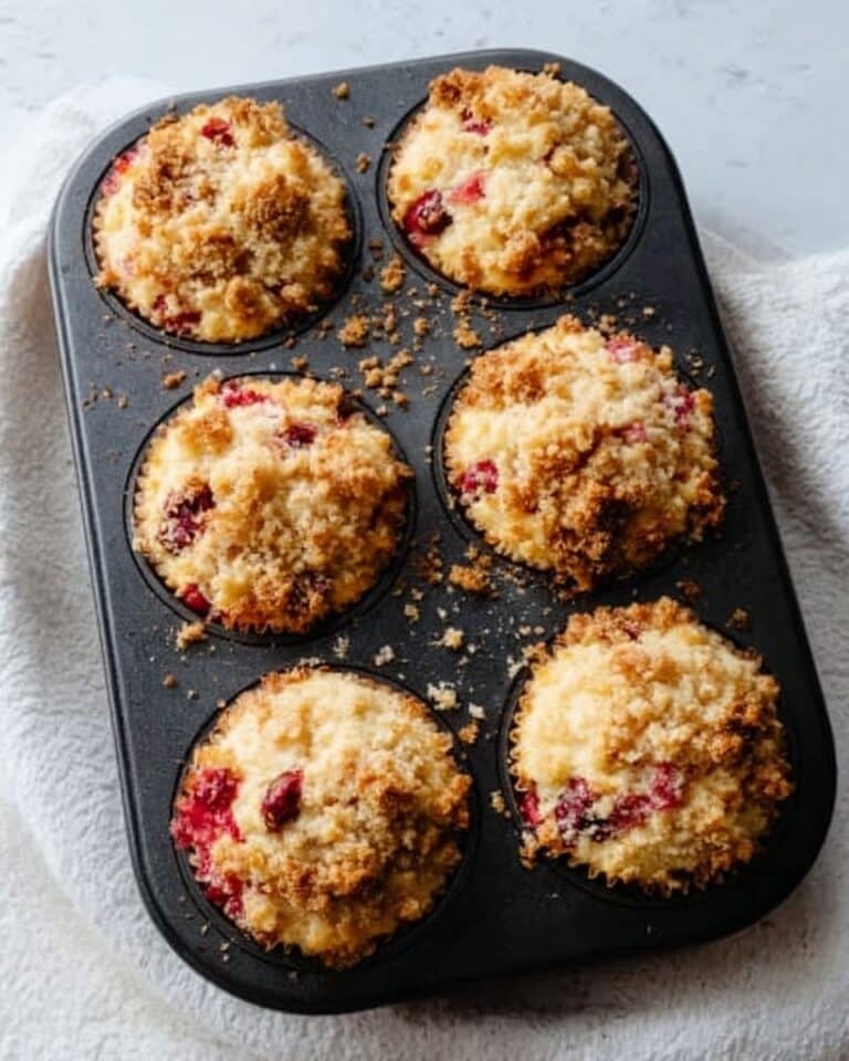 Strawberry Cream Cheese Muffins with Streusel Recipe