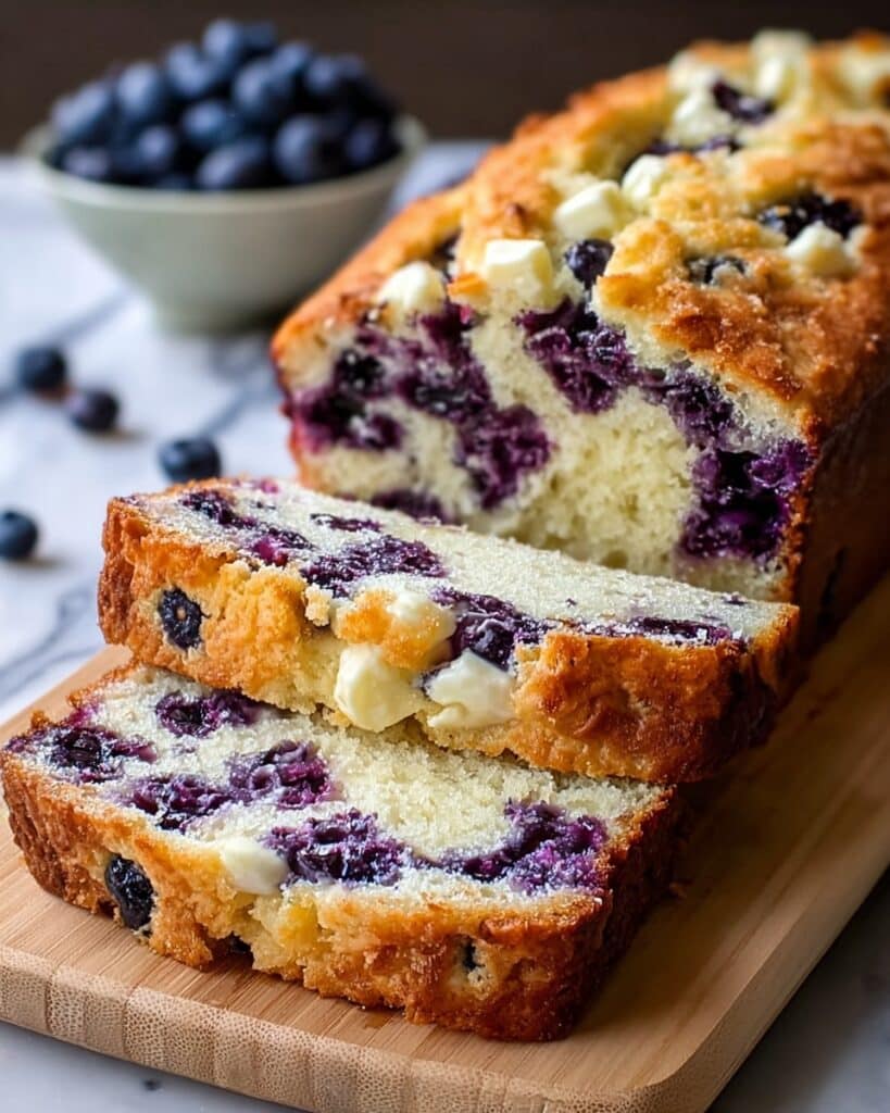 Blueberry Cream Cheese Bread Recipe