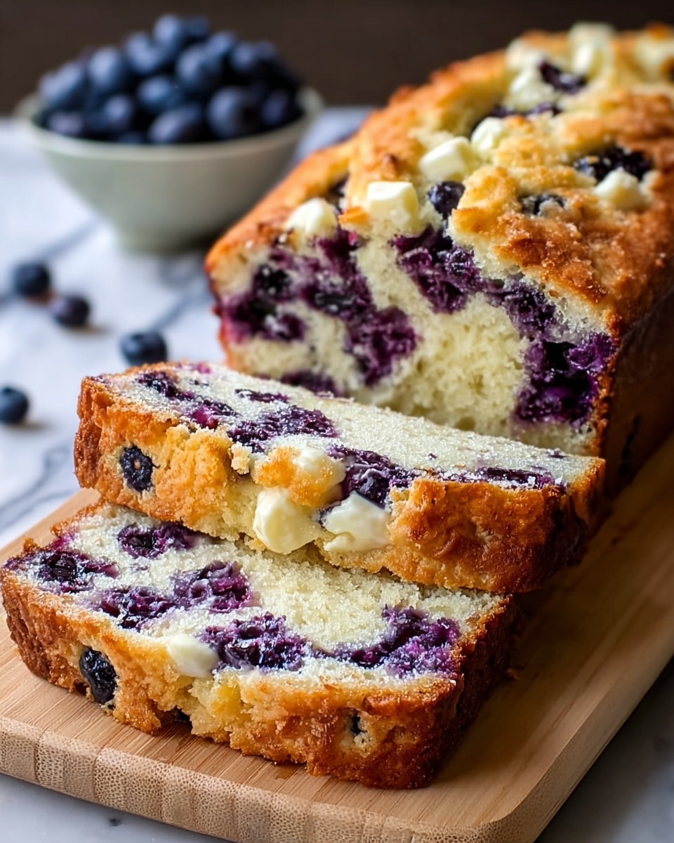 Blueberry Cream Cheese Bread Recipe