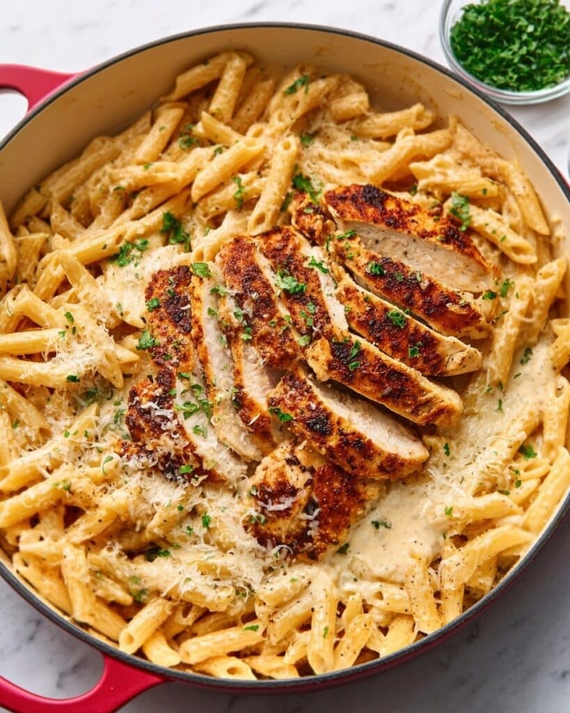 Easy Creamy Cajun Chicken Pasta Recipe