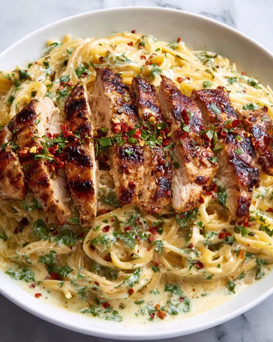 Hühnchen in Sahne-Parmesan-Soße Recipe